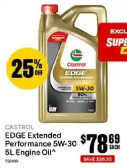SuperCheap Auto Edge extended performance 5w 30 engine oil offer