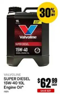 SuperCheap Auto Super diesel 15w 40 engine oil offer