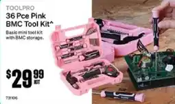 SuperCheap Auto 36 pce pink bmc tool kit offer