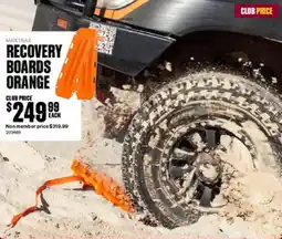 SuperCheap Auto Recovery boards orange offer