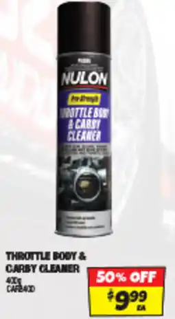 Autobarn Throttle body & carby cleaner offer