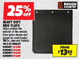 Autobarn Heavy duty mud flaps offer