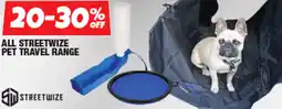 Autobarn All streetwize pet travel range offer