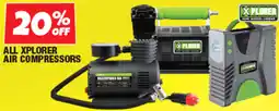 Autobarn All xplorer air compressors offer