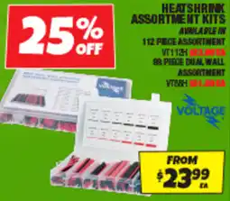 Autobarn Heatshrink assortment kits offer