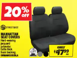 Autobarn Manhattan seat covers offer