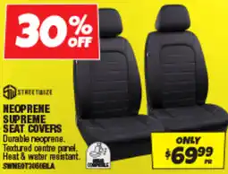 Autobarn Neoprene supreme seat covers offer