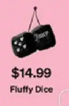 SuperCheap Auto Fluffy Dice offer