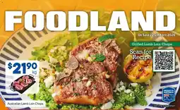 Foodland Australian Lamb Loin Chops offer