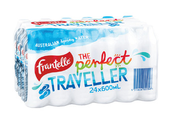 Foodworks Frantelle spring water 24 pack x 600ml offer