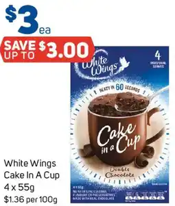 Foodland White Wings Cake In A Cup offer