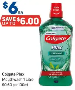 Foodland Colgate Plax Mouthwash offer