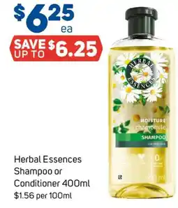 Foodland Herbal Essences Shampoo or Conditioner offer