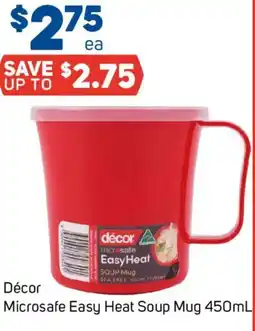 Foodland Décor microsafe easy heat soup mug offer