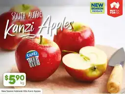 Foodland New Season Adelaide Hills Kanzi Apples offer