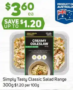 Foodland Simply Tasty Classic Salad Range offer