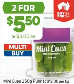 Foodland Mini Cues Punnet offer