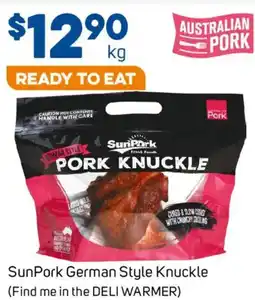 Foodland SunPork German Style Knuckle offer