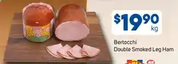 Foodland Bertocchi Double Smoked Leg Ham offer