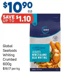 Foodland Global Seafoods Whiting Crumbed offer