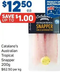 Foodland Catalanos Australian Tropical Snapper offer