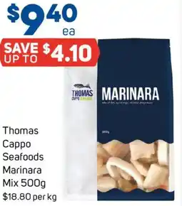 Foodland Thomas Cappo Seafoods Marinara Mix offer