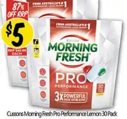NQR Cussons Moming Fresh Pro Performance Lemon 30 Pack offer