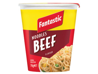 Foodworks Fantastic cup or bowl noodles 70/85g offer