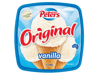 Foodworks Peters original ice cream 4l offer