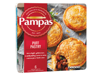 Foodworks Pampas puff or short crust pastry 1kg offer