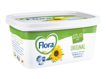 Foodworks Flora spread 1kg offer