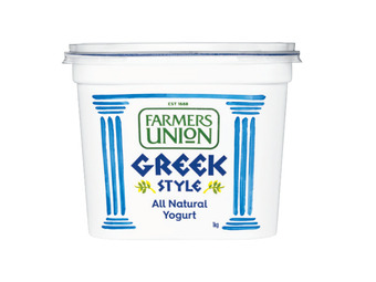 Foodworks Farmers union greek style yogurt 950g/1kg offer