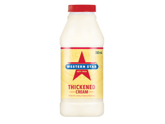 Foodworks Western star thickened cream 300ml offer