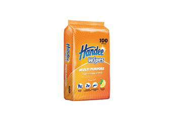 Handee multi purpose cleaning wipes 100 pack