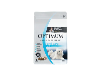 Foodworks Optimum dry cat food 700/800g offer
