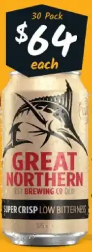 Cellarbrations Great Northern Super Crisp Block Cans offer