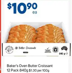 Foodland Bakers Oven Butter Croissant offer