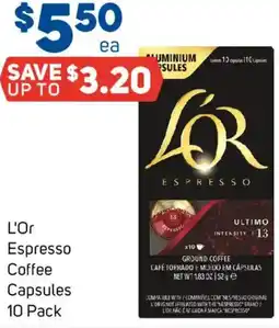 Foodland L Or Espresso Coffee Capsules offer