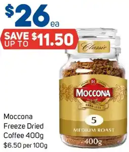 Foodland Moccona Freeze Dried Coffee offer