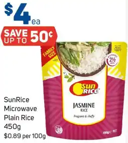 Foodland SunRice Microwave Plain Rice offer