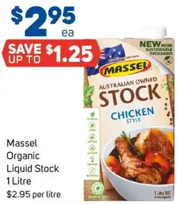 Foodland Massel Organic Liquid Stock offer