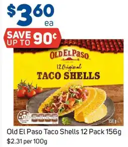 Foodland Old El Paso Taco Shells offer