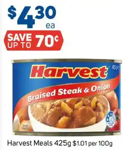 Foodland Harvest Meals offer