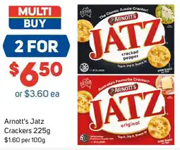 Foodland Arnotts Jatz Crackers offer