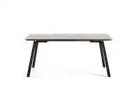 LivingStyles Liosia Poly Cement & Steel Dining Table, 180cm offer