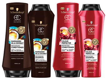 Foodworks Schwarzkopf extra care shampoo or conditioner 400ml offer