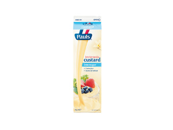 Foodworks Pauls vanilla custard 1kg offer