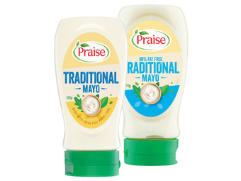 Foodworks Praise squeezy mayonnaise 365/410g offer