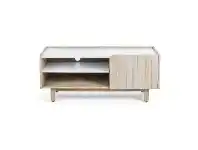 LivingStyles Taika Acacia Timber TV Unit, 120cm offer