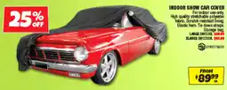 Autobarn Indoor show car cover offer